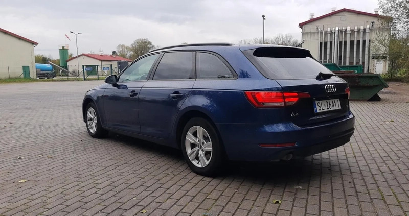 Audi A4 cena 64999 przebieg: 156000, rok produkcji 2016 z Młynary małe 254